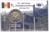 2 Euro Coincard / Infokarte Andorra 2015 Zollabkommen