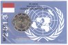 2 Euro Coincard / Infokarte Monaco 2013 UN-Mitgliedschaft