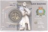 2 Euro Coincard / Infokarte San Marino 2005 Galileo