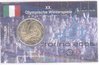 2 Euro Coincard / Infokarte Italien 2006 Olympiade Turin