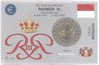 Coincard / Infokarte Monaco 2002 2 Euro Kursmünze Rainer III