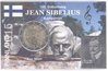 2 Euro Coincard / Infokarte Finnland 2015 Sibelius