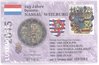 2 Euro Coincard / Infokarte Luxemburg 2015 Dynastie Nassau-Weilbourg