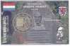 2 Euro Coincard / Infokarte Luxemburg 2013 Nationalhymne