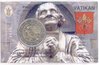 2 Euro Coincard / Infokarte Vatikan 2010 Priesterjahr