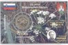 2 Euro Coincard / Infokarte Slowenien 2010 Botanischer Garten