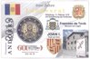 2 Euro Coincard / Infokarte Andorra 2019 Consell de la Terra