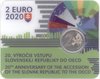 2 Euro Coincard Slowakei 2020 OECD