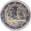 2 Euro Gedenkmünze Luxemburg 2021 100. Geburtstag Großherzog Jean - Relief