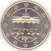 Deutschland 50 Cent F Stuttgart 2021 aus original KMS
