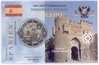 2 Euro Coincard / Infokarte Spanien 2021 Altstadt von Toledo