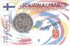 2 Euro Coincard / Infokarte Finnland 2021 Journalismus und Kommunikation