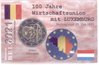 2 Euro Coincard / Infokarte Belgien 2021 100 Jahre Wirtschaftsunion mit Luxemburg