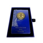 Malta 50 Euro Melita Gold 2021 Bullion PP eine halbe Unze