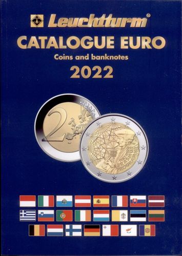 Euro-Münzen- und Banknotenkatalog 2022 Englisch