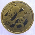 Gold China Panda 3 Gramm 2022