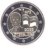 2 Euro Gedenkmünze Luxemburg 2022 Flagge von Luxemburg - MZ MdP