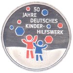 Deutschland 20 Euro 2022 bfr 50 Jahre Deutsches Kinderhilfswerk