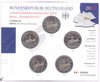 2 Euro Gedenkmünzen-Set Deutschland 2022 Thüringen
