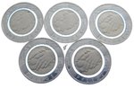 All 5 coins 10 Euro Germany CC 2022 Nursing ADFGJ