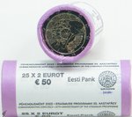 Rolle 2 Euro Gedenkmünzen Estland 2022 Erasmus-Programm