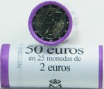 Rolle 2 Euro Gedenkmünzen Spanien 2022 Erasmus-Programm