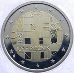 2 Euro Gedenkmünze Slowenien 2022 Jože Plečnik PP