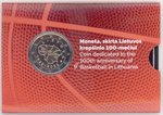 2 Euro Coincard Lithuania 2022 Basketball