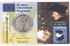 2 Euro Coincard / Infokarte Italien 2022 Erasmus-Programm