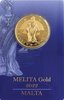 Malta 50 Euro Melita Gold 2022 Bullion PP eine halbe Unze