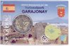 2 Euro Coincard / Infokarte Spanien 2022 Nationalpark Garajonay