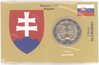 Coincard / Infokarte Slowakei 2023 2 Euro Kursmünze