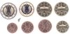Deutschland alle 8 Münzen F Stuttgart 2023