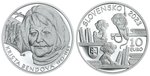 Slovakia 10 Euro CC 2023 Krista Bendová