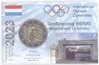 2 Euro Coincard / Infokarte Luxemburg 2023 Henri im Olympischen Komitee