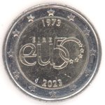 2 Euro Gedenkmünze Irland 2023 EU-Beitritt