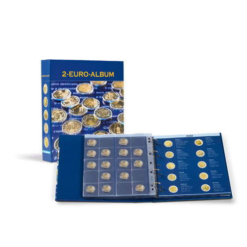 Münzalbum NUMIS, für 2-Euro-Gedenk-Münzen Band 9