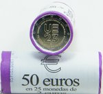 Rolle 2 Euro Gedenkmünzen Spanien 2023 EU Ratspräsidentschaft