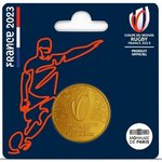 Frankreich 1/4 Euro 2023 Rugby Emblem