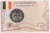 2 Euro Coincard / Infokarte Belgien 2023 Jugendstil