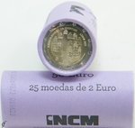 Rolle 2 Euro Gedenkmünzen Portugal 2023 Weltjugendtag Lissabon 2023