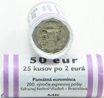 Rolle 2 Euro Gedenkmünzen Slowakei 2023 Pferde-Expresspost