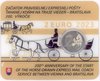 2 Euro Coincard Slowakei 2023 Pferde-Expresspost