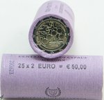 Rolle 2 Euro Gedenkmünzen Zypern 2023 Zentralbank