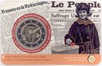 2 Euro Coincard Belgien 2023 Frauenwahlrecht NL