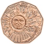 Austria 5 Euro CC 2024 New Year Coin - Lucky Leap
