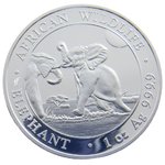 Silver Somalia Elephant 1oz 2024