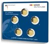 2 Euro Gedenkmünzen-Set Deutschland 2024 Paulskirchenverfassung